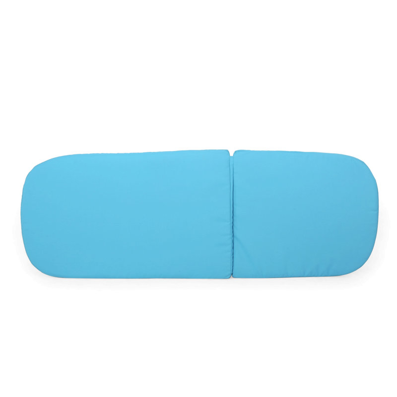 Samantha All-Weather Wicker-Like Chaise Lounge with Ergonomic Design & High-Density Cushion | Weather-Resistant Plastic Patio Lounger for Poolside & Gardens