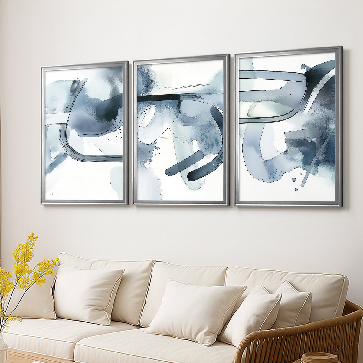 Hokku Designs ABSTRACT Series DCCXLIX -Custom Framed Wrapped Gallery ...