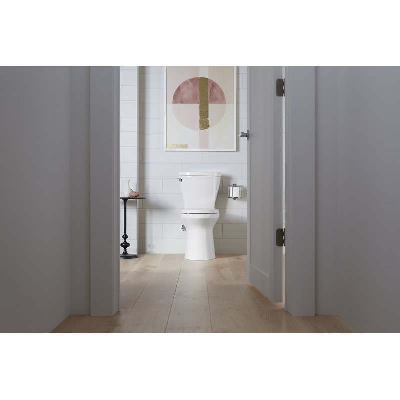 Betello 1.28 GPF Water Efficient Elongated Two-Piece toilet (Seat Not Included), White