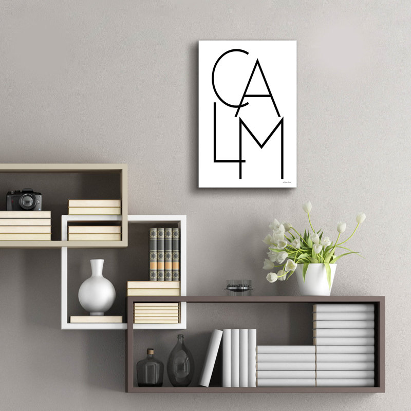  «Calm» par Susan Ball, art mural en verre acrylique, 16 po x 24 po, H 24 po x l 16 po