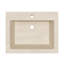 Natoma 24" Wall-Mounted Concrete Rectangular Bathroom Sink-32892522-32892523