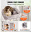 Arbre à chat avec tour à chat en sisal 68,5 po