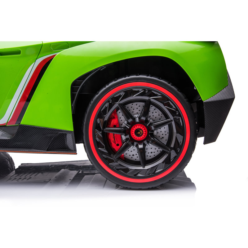 Freddo 12 Volt 2 Seater Sport Car Battery Powered Ride On with Remote Control, Green