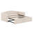Daybed With Extended Pop Up Trundle-1804370668