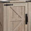 Table de bout Clairese de 24 po de hauteur avec station de charge, table de chevet en bois avec tablette réglable, prises intégrées-1052506591