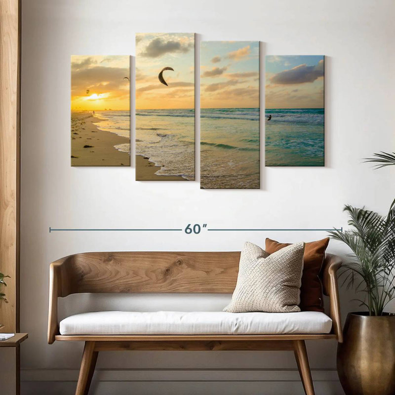 Sireci Caribbean Kitesurfing, 32" H x 52" W