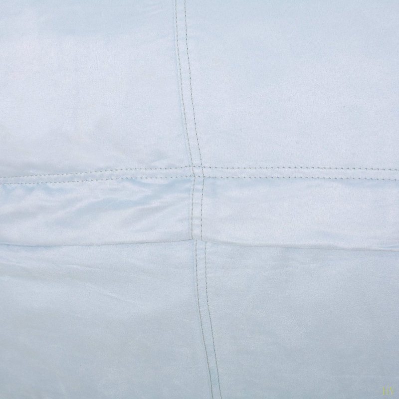 Haricot cylindrique en microfibre 8 pieds Aruba, sac, Bleu