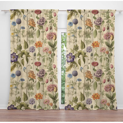 Kassie Room Darkening Curtain Pair