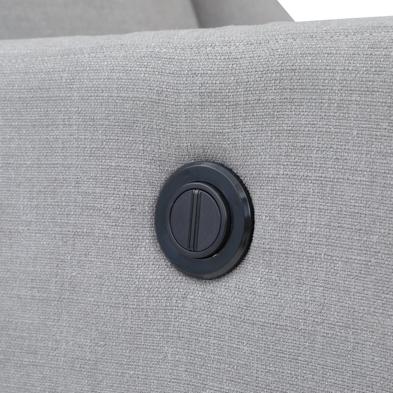 Pronto Power Recliner Oyster Fabric