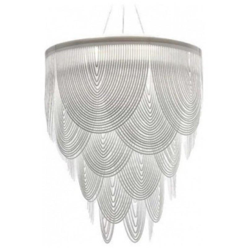 Lustre clair, Plaqué argent, Plaqué or, 16" Wide x 36" Height