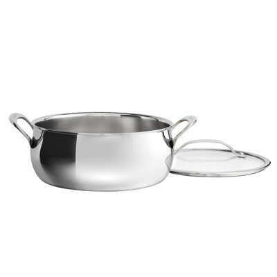 Cuisinart PureClad Triple-Ply 4.5 Qt. Stainless Steel Dutch Oven wth Cover