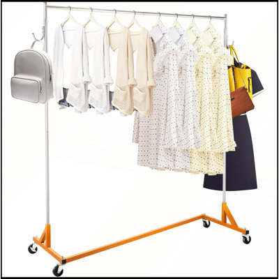 Porte-vêtements en Z de qualité industrielle pour usage domestique et commercial