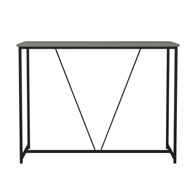 Alexanda 75cm Console Table, Cool Grey
