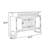 Dining room simple sideboard home locker