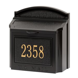 Locking Wall Mounted Mailbox