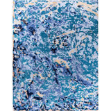 Overdyed One-of-a-Kind Rectangle 9'3" X 11'10" Hand Knotted Area Rug