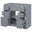 Meuble-lavabo 36 po sans lavabo, base d'armoire seulement, une armoire et six tiroirs-99999271