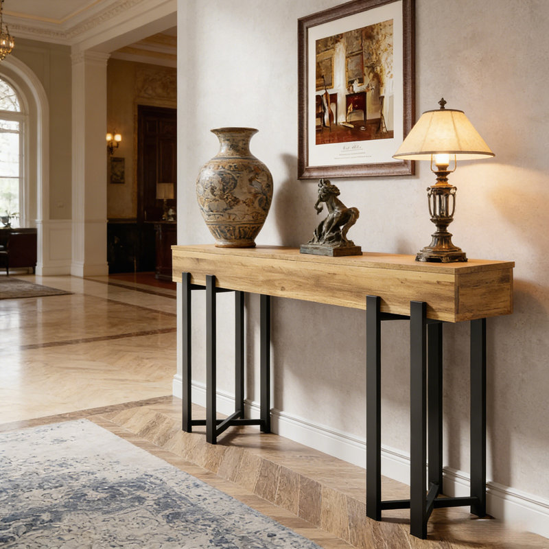 Console de bureau, console de style moderne