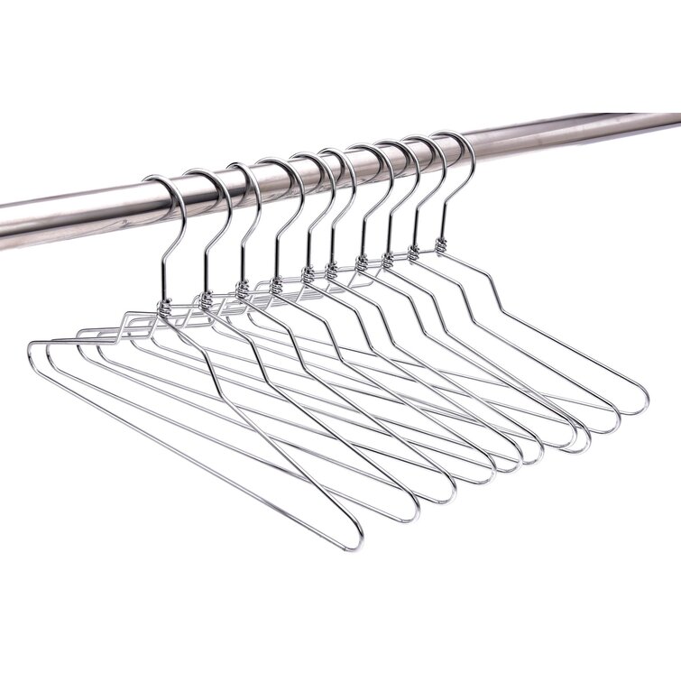 Colored Aluminum Clothes Hanger Set