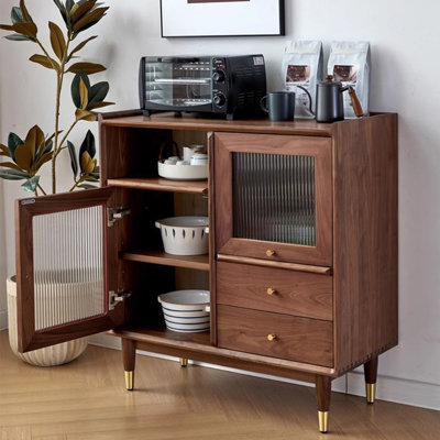 Armoire de rangement moderne et minimaliste pour le salon