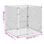 Rhianna 200cm H Metal Yard Kennel With Door-1573291779