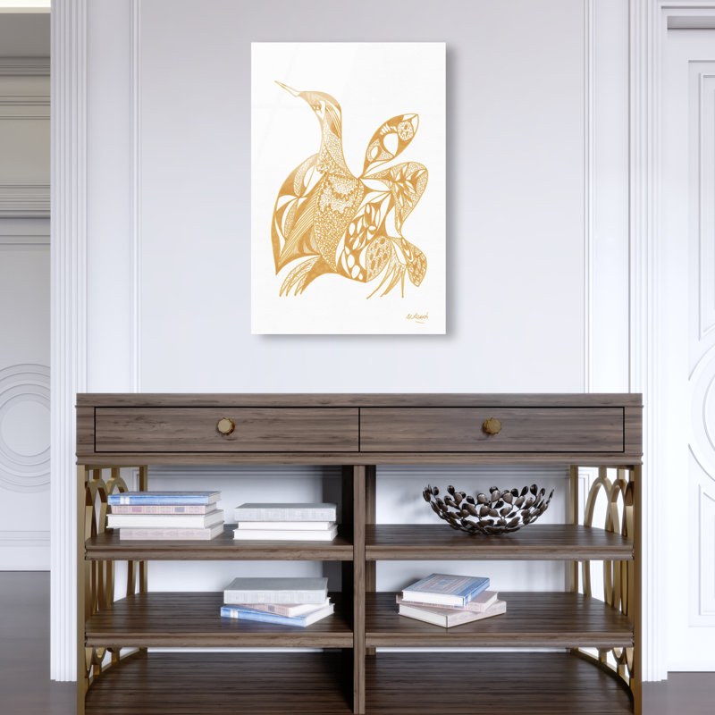 Manuel Roman - Goose Print by Oliver Gal, 54"H x 36"W, High-Gloss Acrylic Print