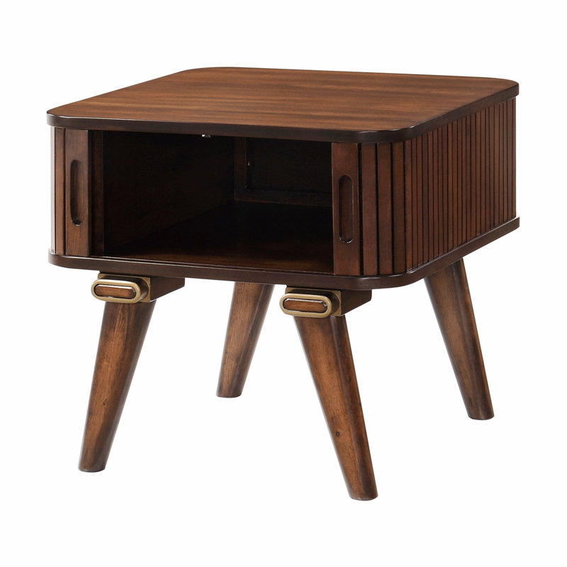 Table de bout avec rangement pour le salon