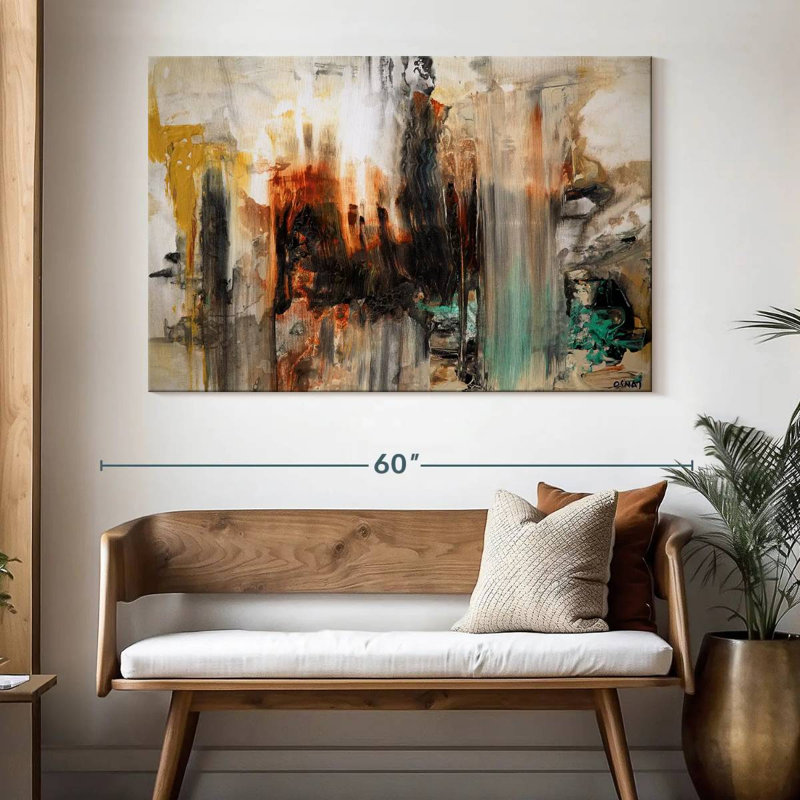 Dynamic Abstract, 34" H x 51" W