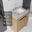 Meuble-lavabo autoportant avec lavabo