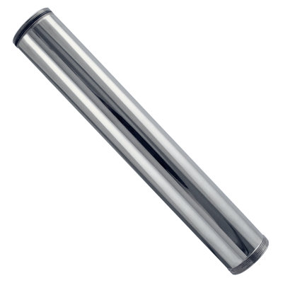 Corde d'extension de drain de lavabo filetée à double extrémité de 1-1 / 4 po x 12 po