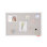 Panneau de liège blanc 30 po x 20 po avec surface en lin - Tableau d'affichage mural élégant pour la maison, l'école et le bureau - Tableau d'affichage élégant et fonctionnel