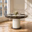 Paris Chic Round Solid Wood Dining Table