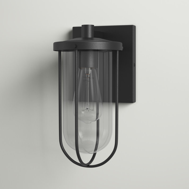 Strake Wall Light, 12" H x 5.75" W x 7.5" D