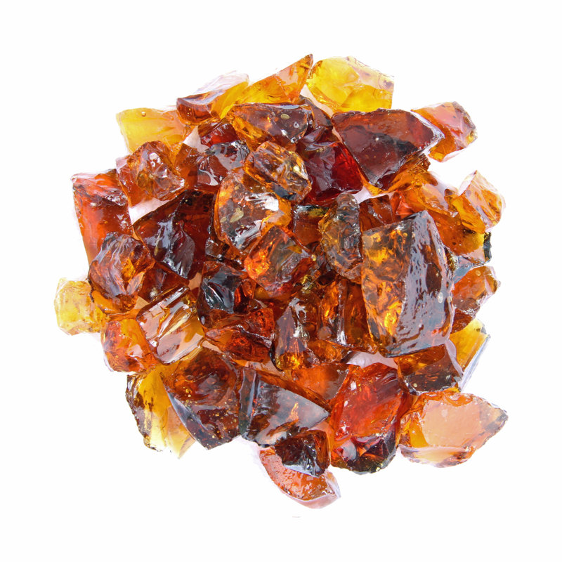 Verre à feu recyclé Sundberg, Amber