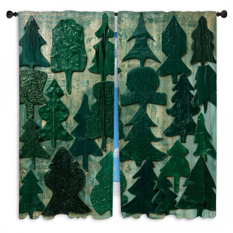 Rideaux de fenêtre Evergreen, 40 po x 50 po - 2 panneaux, Obscurcissement de chambre