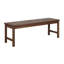 Banc de pique-nique en bois d'acacia pour le patio Harbison-1374334523