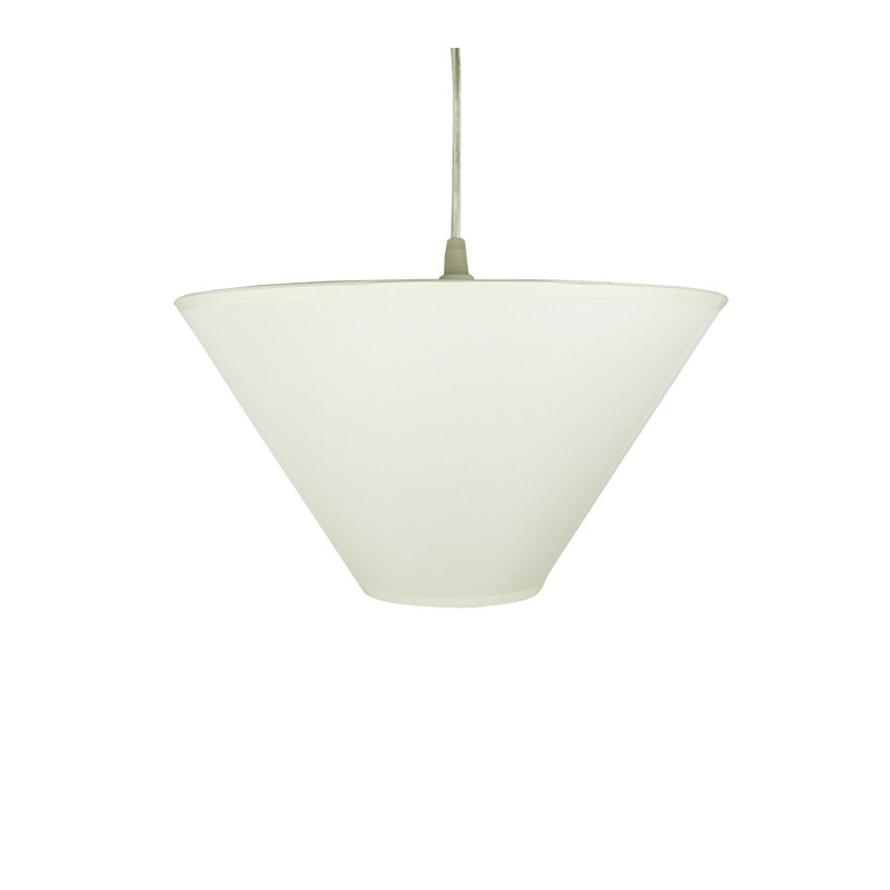 16cm H Cotton Empire Lamp Shade ( Screw On ), White