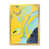 Impression dorée sur toile encadrée
