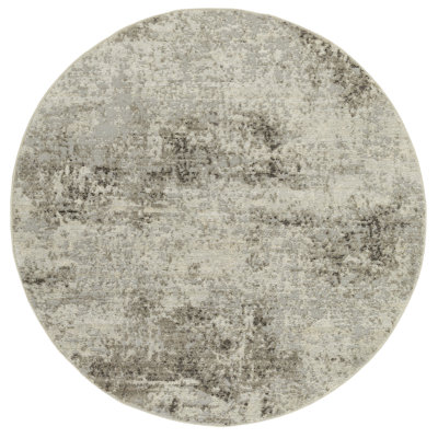 Edgeworth Machine Woven Grey/Ivory Rug