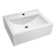 ANZZI Vitruvius Series 16.3'' White Vitreous China Rectangular Bathroom Sink with Overflow