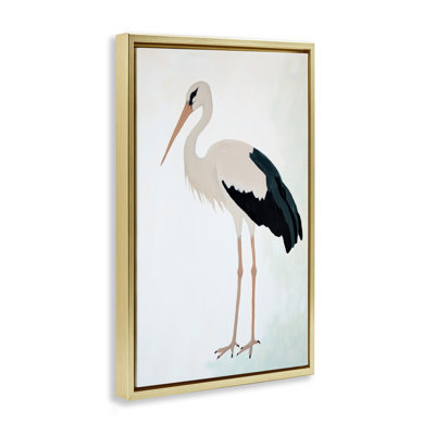 Cadre flottant Minimalist Stork Simplicity, design par Sissi et Seb