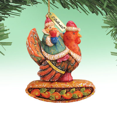 Collection de derevo figurine de décoration santa on turquie figurine Fifield
