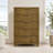 Aurelin Mid-Century Modern 28.7"W 5 Drawer Chest-884556514