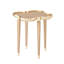 Quatrefoil Solid Wood End Table