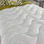 3 Layer Memory Foam Comfort Hybrid Bonnell Sprung Mattress-439102499