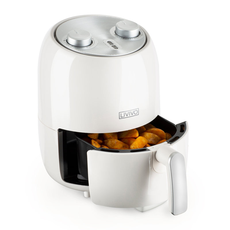 LIVIVO 2L Air Fryer Oven, White
