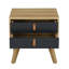 Raymund 50cm W Manufactured Wood Bedside Table