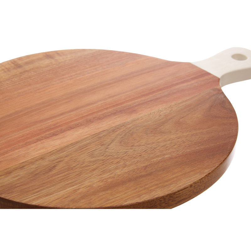 Savoy Wood Chopping Board, 2cm H x 36cm W x 27cm D, Cream