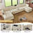 Cloud Comfort Modular Sectional Sofa with USB Console-972525038