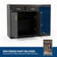 Armoire à café avec espace réfrigérateur, armoire à vin cannelée avec station de charge, mini armoire réfrigérateur avec tiroirs et tablette réglable, bar pour la salle à manger, la cuisine, le salon